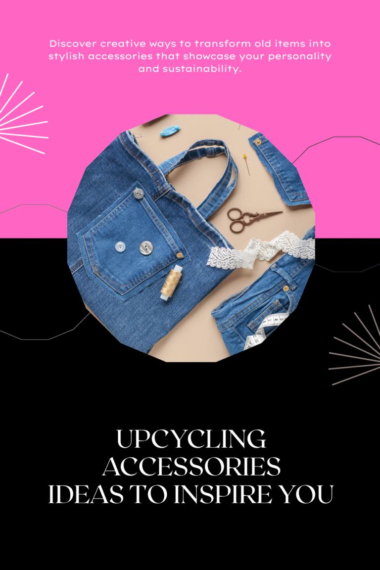 Upcycling Accessories Ideas