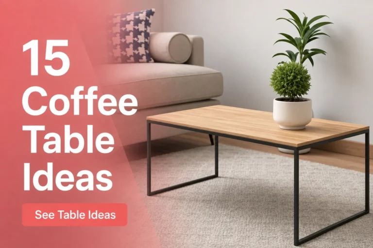 15 Coffee Table Ideas