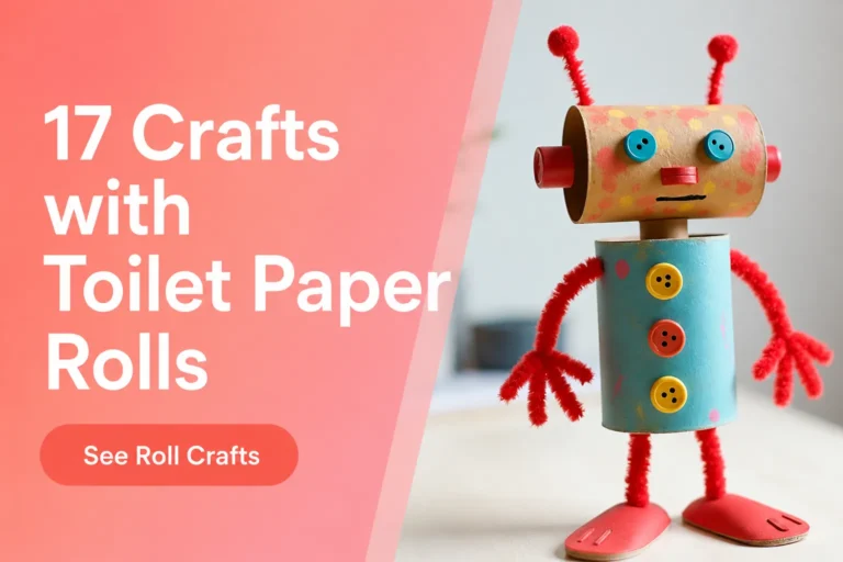 17 Crafts with Toilet Paper Rolls