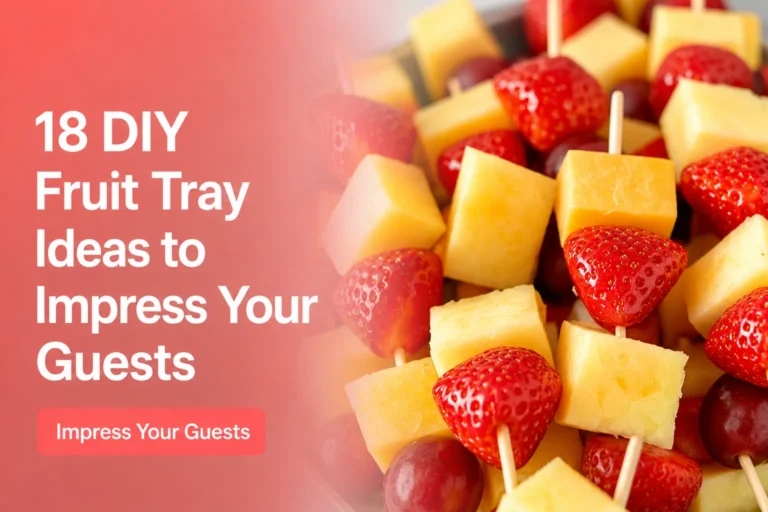 18 DIY Fruit Tray Ideas to Impress Your Guests