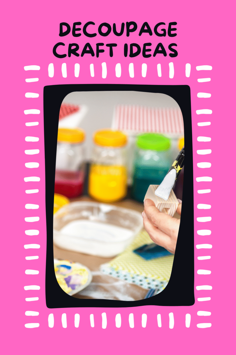 Decoupage Craft Ideas