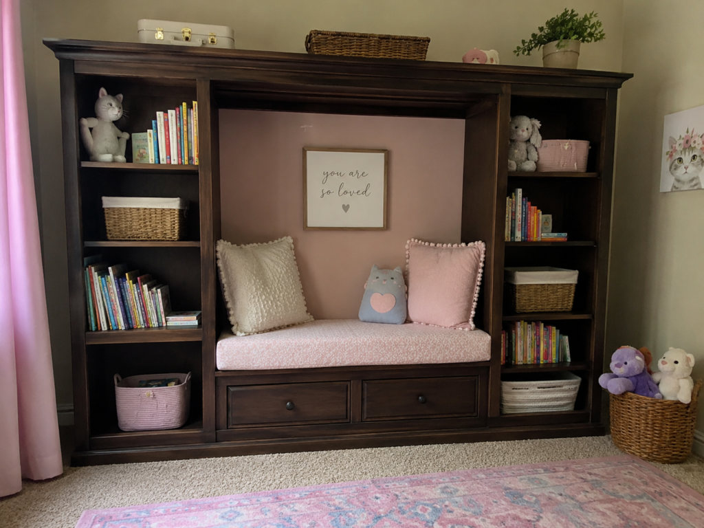 Build a Children’s Reading Nook Inside the Center