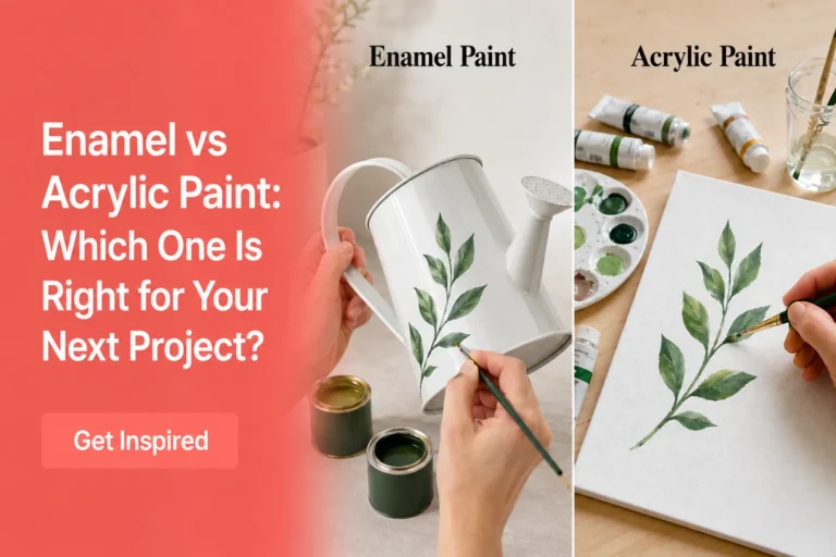 Enamel vs Acrylic Paint Which One Is Right for Your Next Project