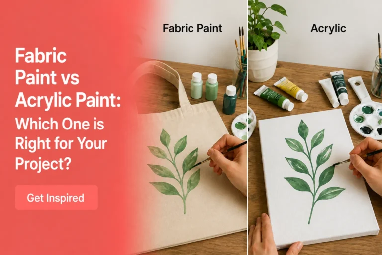 Fabric Paint vs Acrylic Paint Which One is Right for Your Project