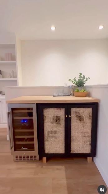Give Basic Storage Warmth With Cane Doors