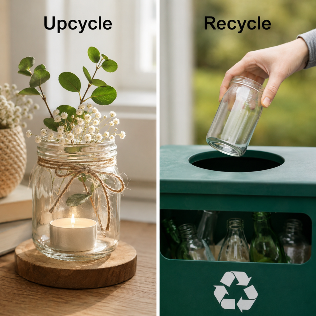 Glass Jar Reuse the Shape or Recover the Glass Glass Jar Reuse the Shape or Recover the Glass