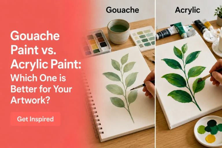 Gouache Paint vs. Acrylic Paint Which One is Better for Your Artwork