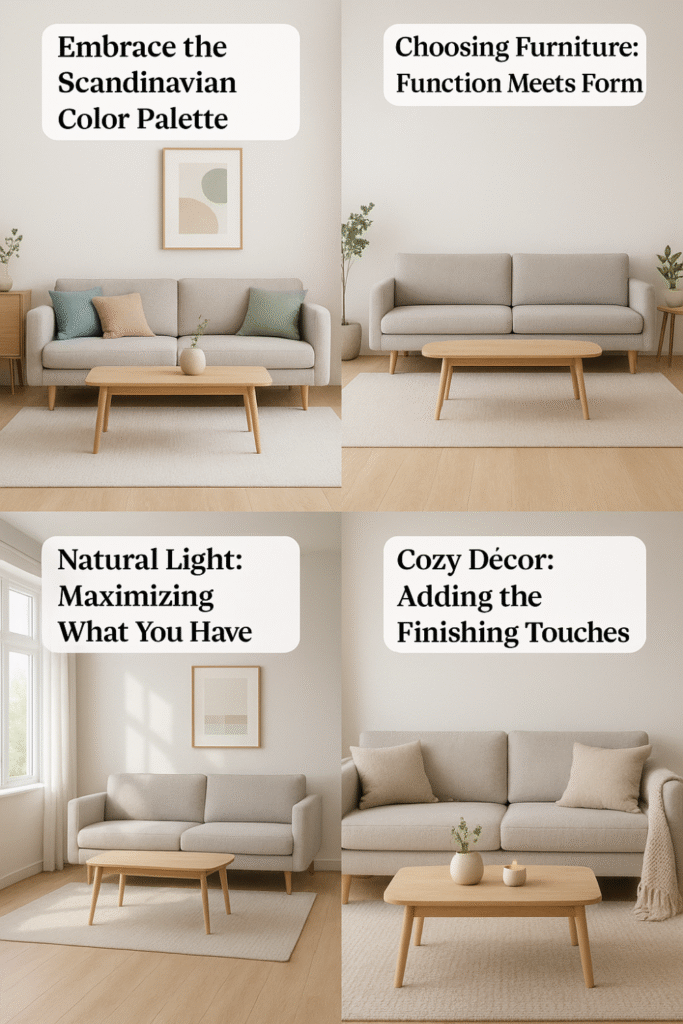 How to Create a Scandinavian Home