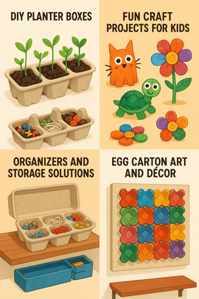 How to Repurpose Egg Cartons