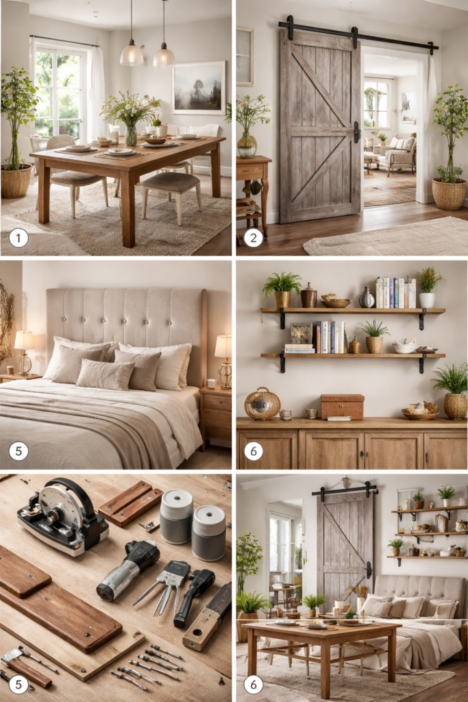 How to Repurpose Hollow Core Doors