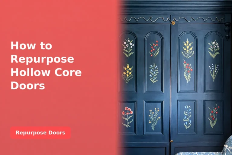 How to Repurpose Hollow Core Doors