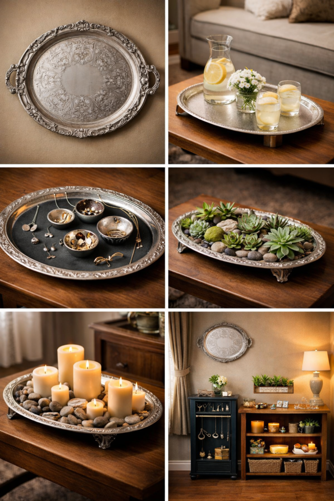How to Repurpose Silver Trays