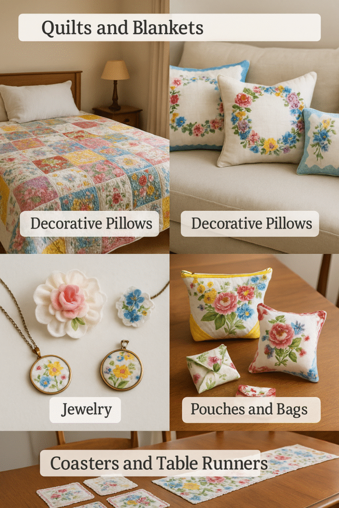 How to Repurpose Vintage Hankies