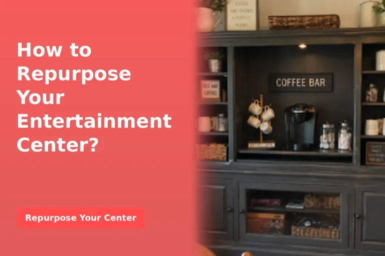 How to Repurpose Your Entertainment Center