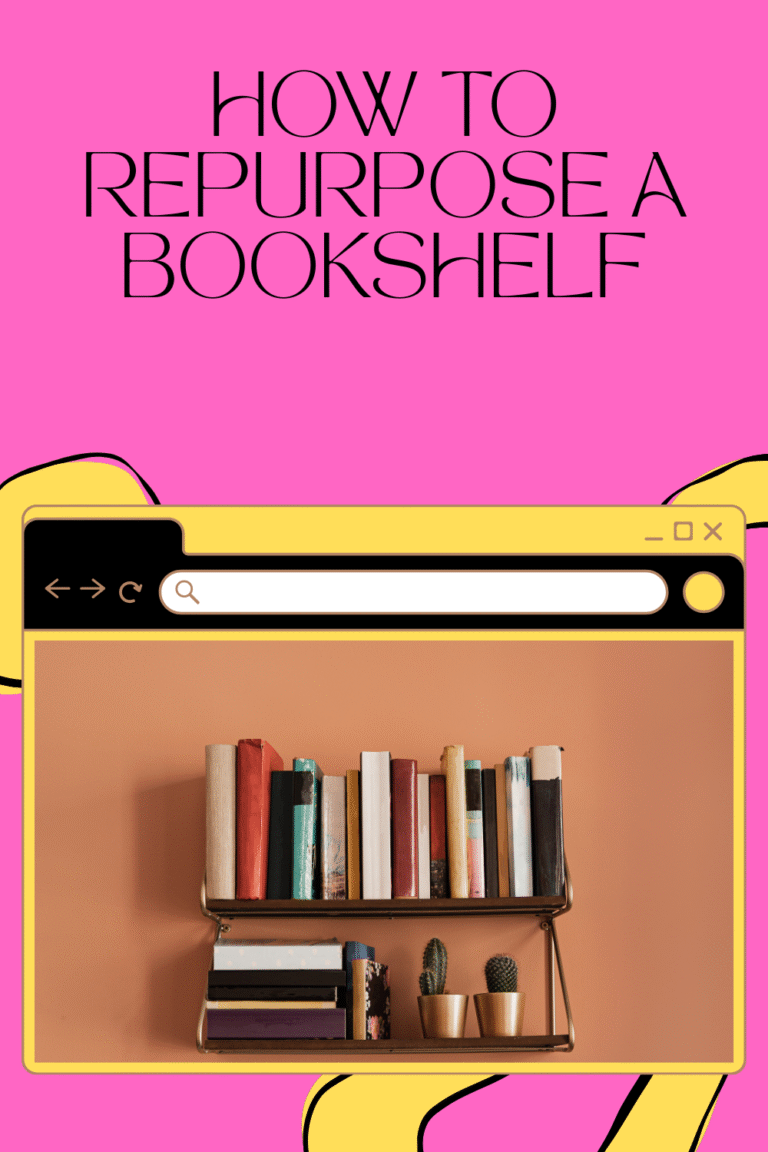 How to Repurpose a Bookshelf