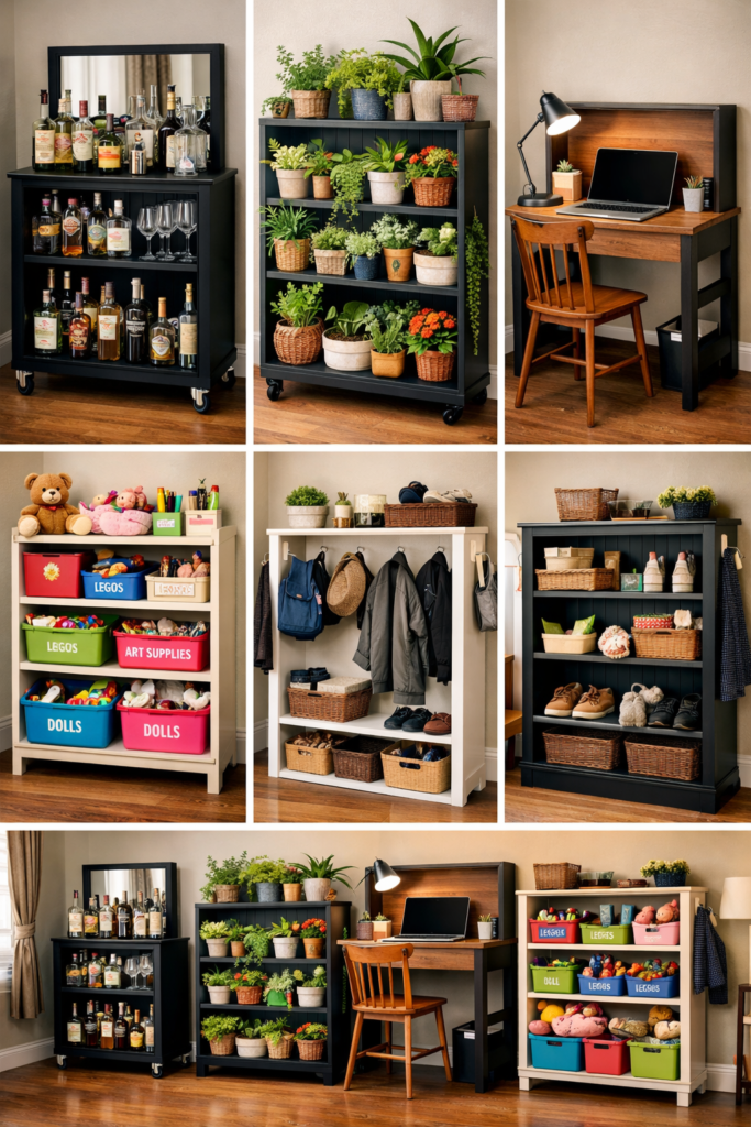 How to Repurpose a Bookshelf