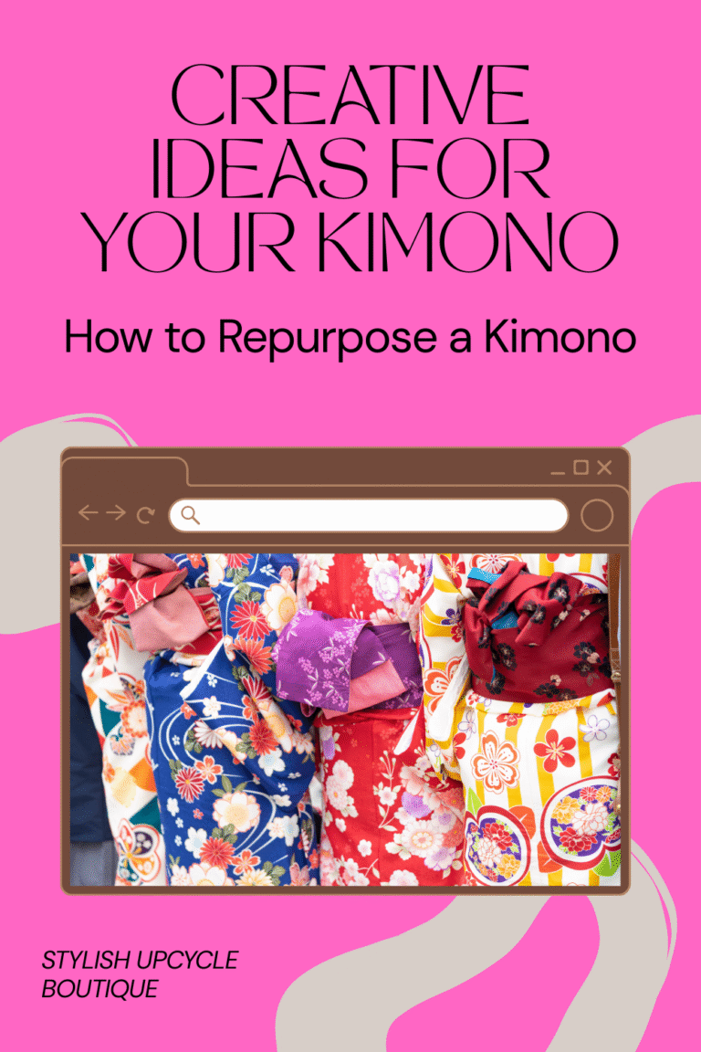 How to Repurpose a Kimono