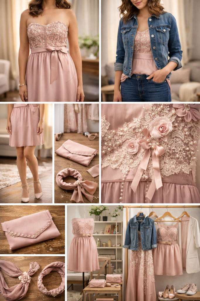 How to Upcycle Bridesmaid Dress