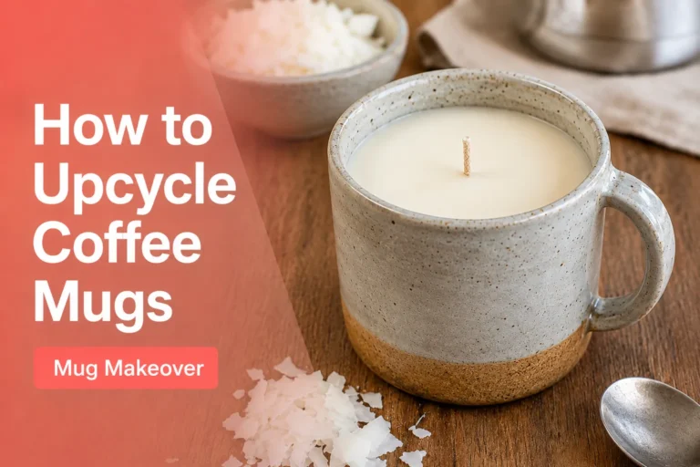 How to Upcycle Coffee Mugs