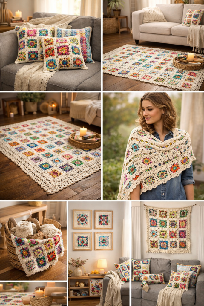 How to Upcycle Crochet Blankets