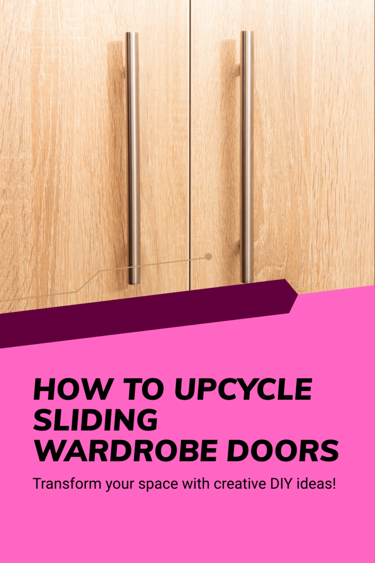 How to Upcycle Sliding Wardrobe Doors