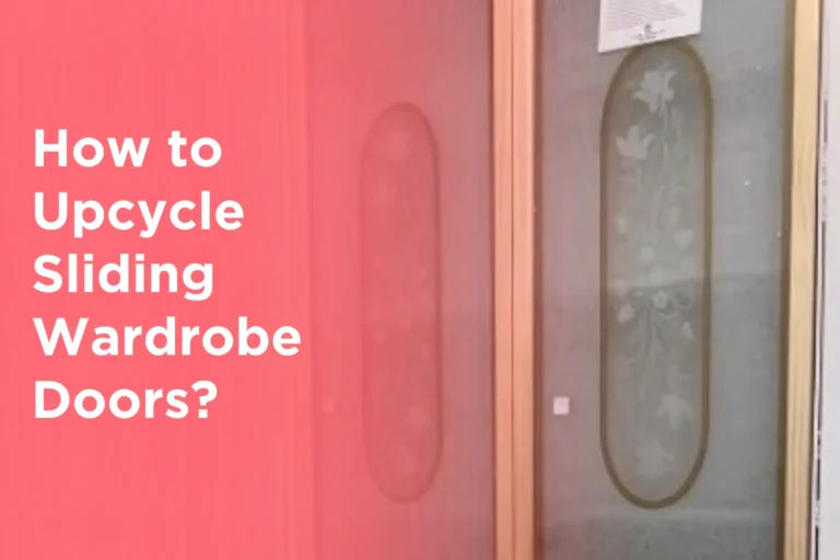 How to Upcycle Sliding Wardrobe Doors