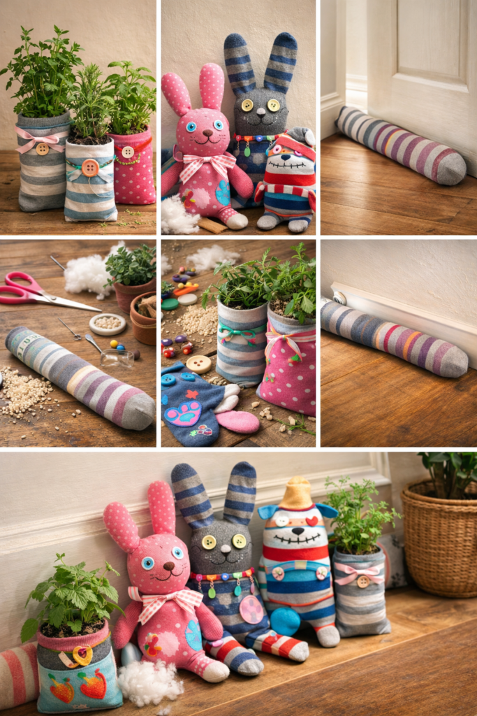 How to Upcycle Socks