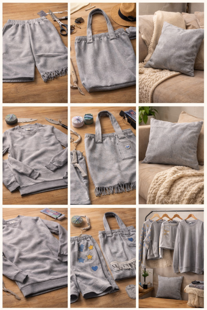 How to Upcycle Sweatpants