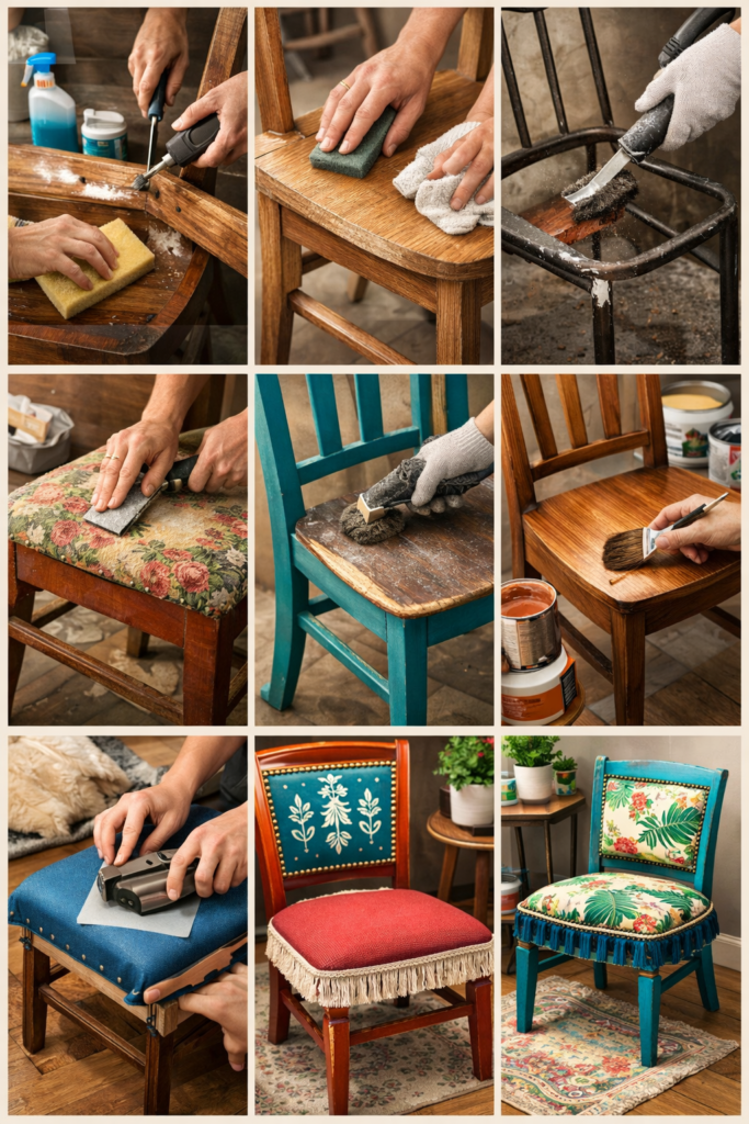How to Upcycle a Chair