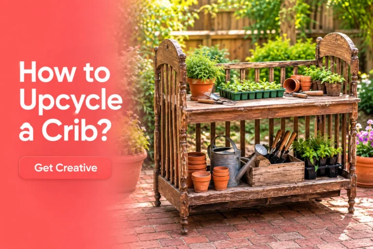 How to Upcycle a Crib