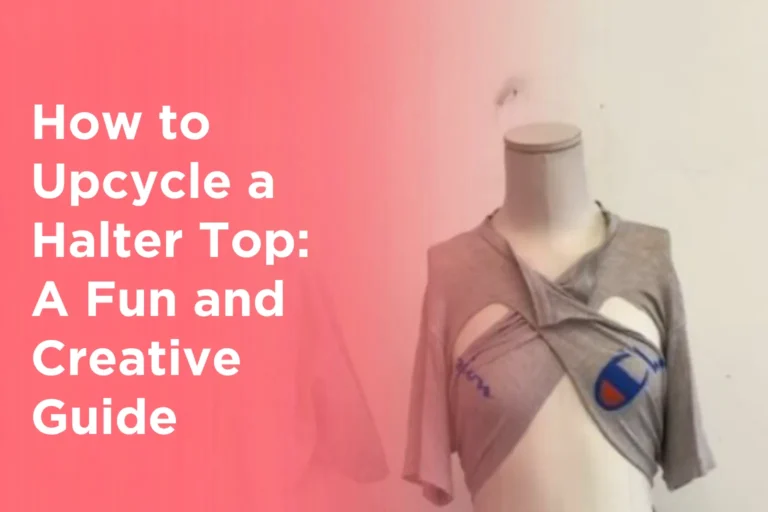 How to Upcycle a Halter Top_ A Fun and Creative Guide