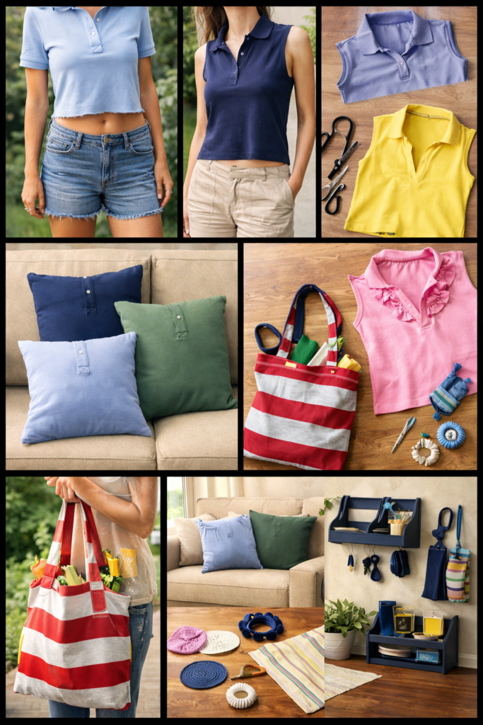 How to Upcycle a Polo Shirt