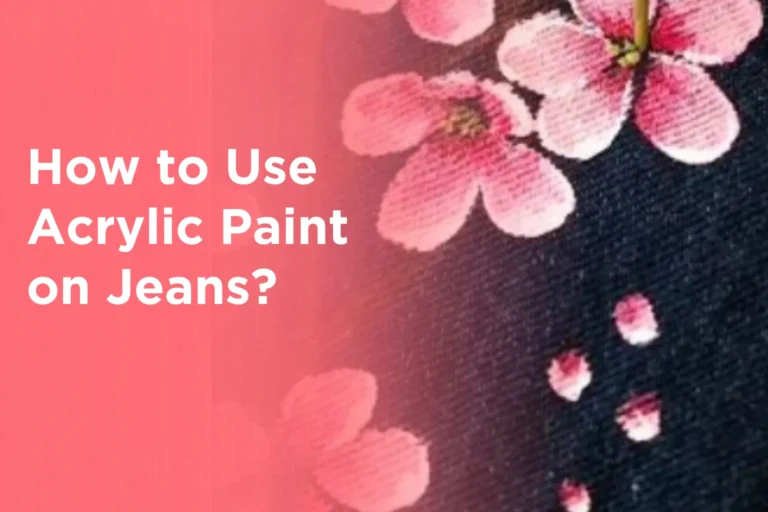 How to Use Acrylic Paint on Jeans
