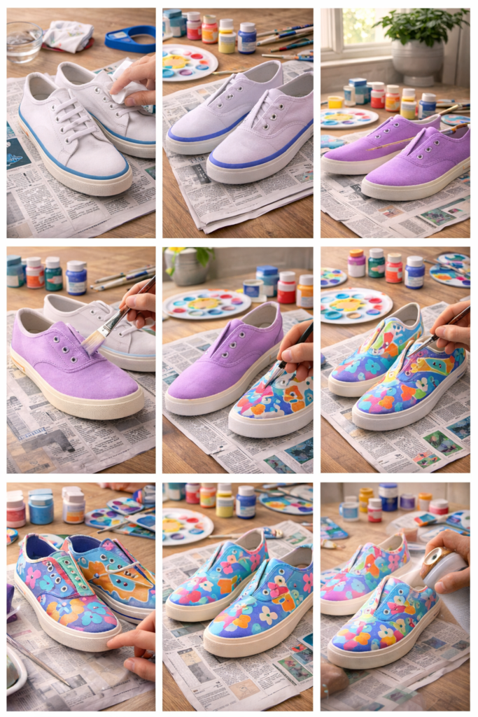 How to Use Acrylic Paint on Shoes