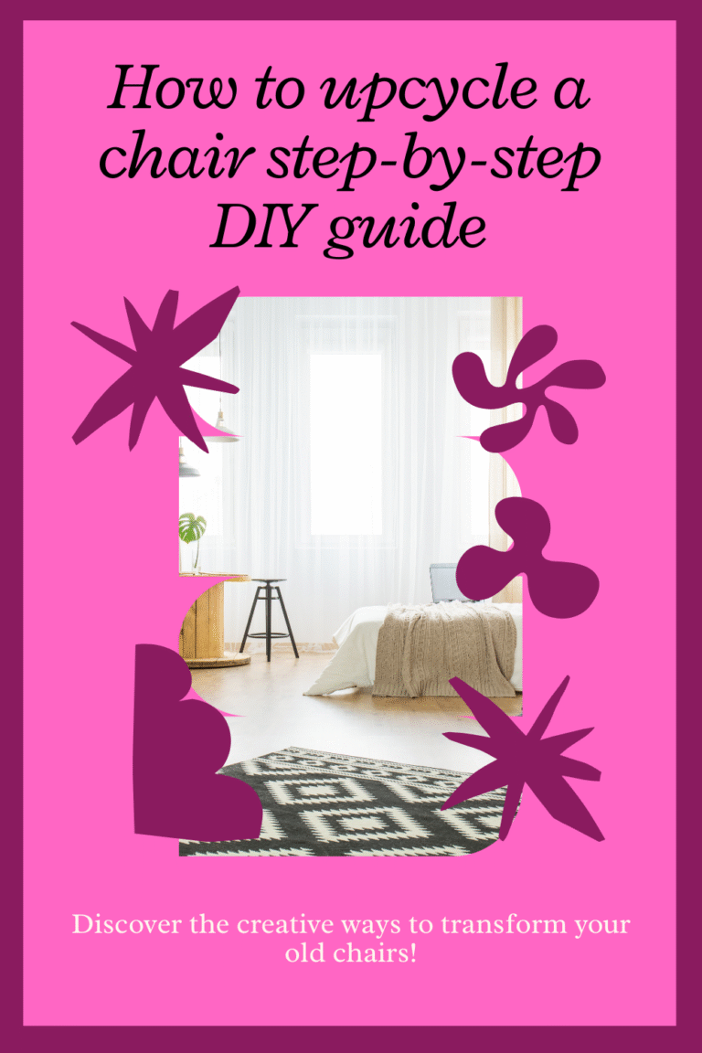 How to Upcycle a Chair