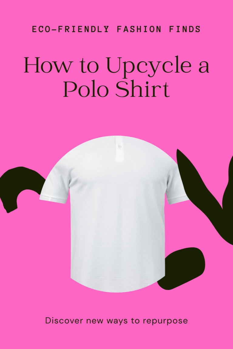 How to Upcycle a Polo Shirt