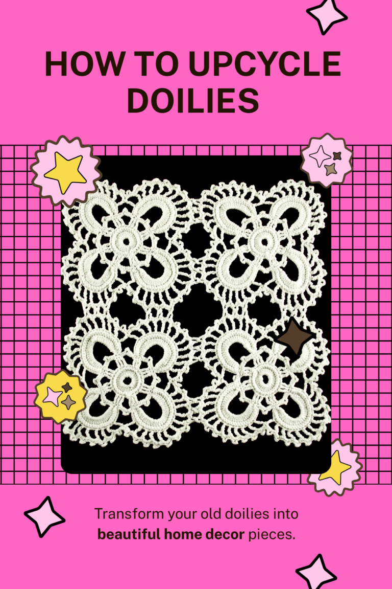 How to Upcycle Doilies