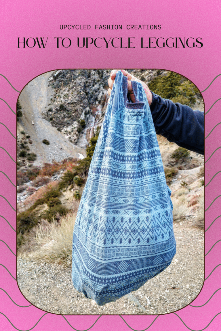 How to upcycle leggings