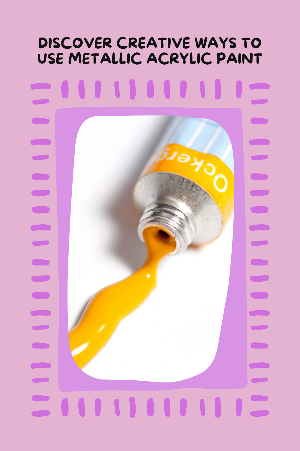 Read more about the article How to Use Metallic Acrylic Paint