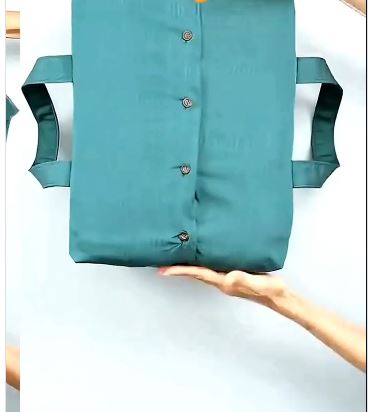 Keep the Button Front in a Classic Shirt Tote