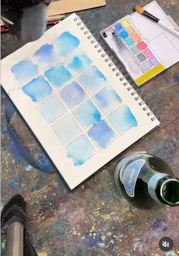 Limit the Palette and Practise Small Washes Limit the Palette and Practise Small Washes