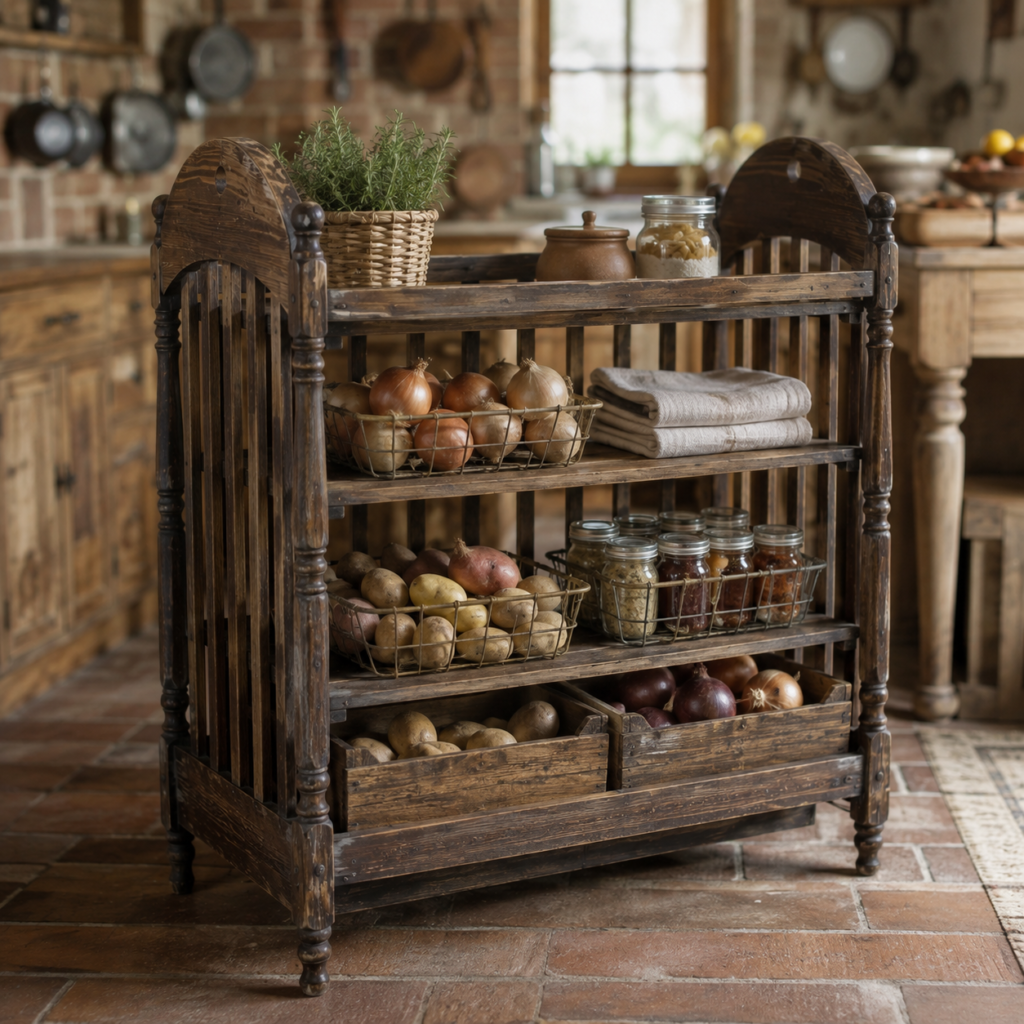 Make a Kitchen Produce and Pantry Rack Make a Kitchen Produce and Pantry Rack