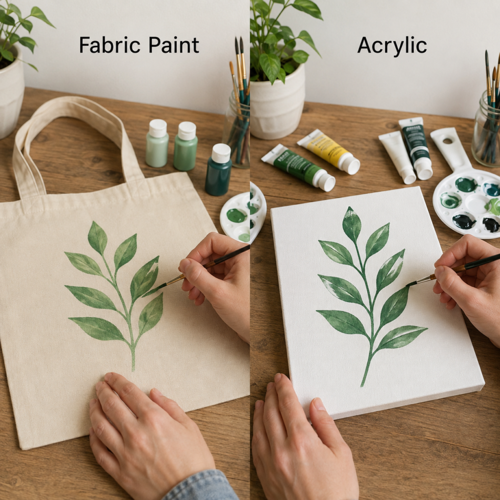 Paint a Botanical Tote With Fabric Paint or a Canvas With Acrylic Paint a Botanical Tote With Fabric Paint or a Canvas With Acrylic
