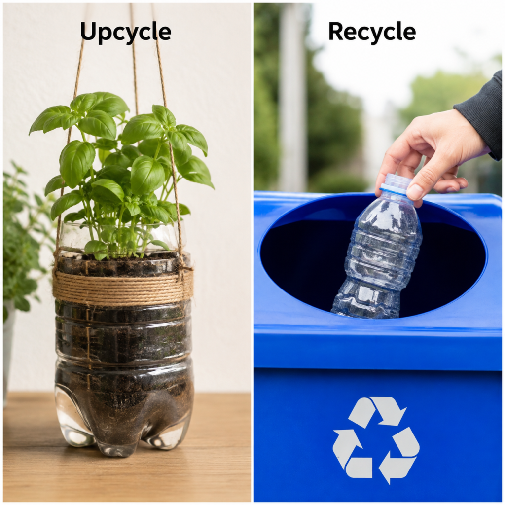 Plastic Bottle Turn It Into a Planter or Send It Through Plastic Recycling Plastic Bottle Turn It Into a Planter or Send It Through Plastic Recycling
