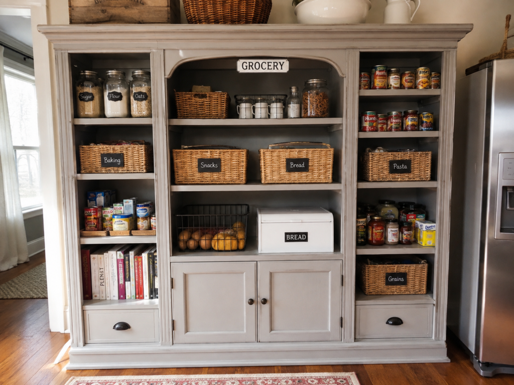 Repurpose the Unit as a Freestanding Pantry