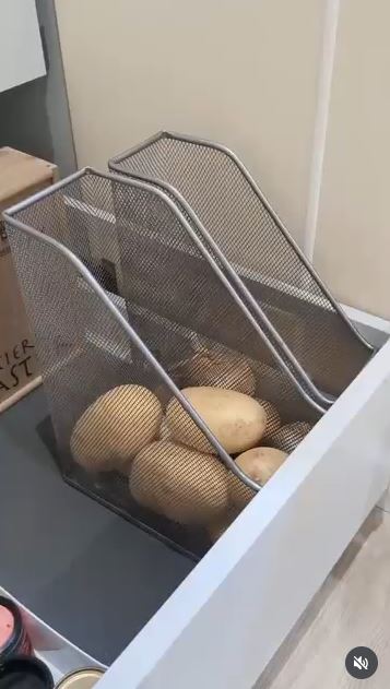 Reuse a Wire Magazine Holder in the Fridge or Pantry