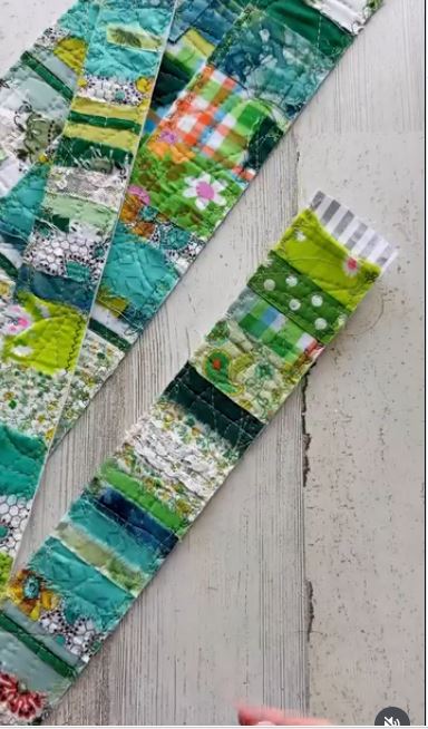 Turn Handkerchief Scraps into Quilted Bookmarks Turn Handkerchief Scraps into Quilted Bookmarks