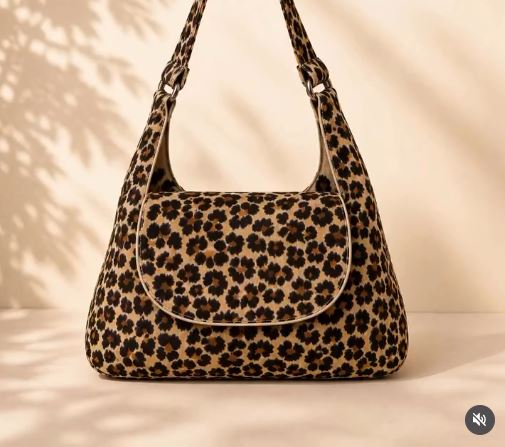 Turn Leopard-Print Pajama Pants Into a Hobo Bag