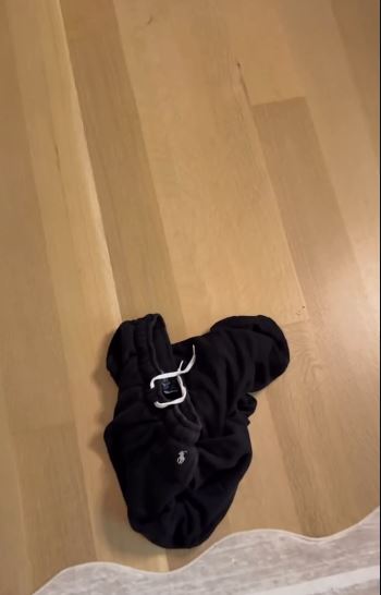 Turn Long Sweatpants Into Loose Lounge Shorts