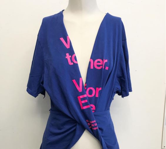 Turn a Soft Shirt Into a Ring-Front Halter